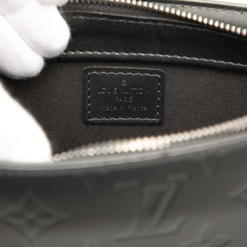 Louis Vuitton Monogram Mat Fowler Grey Leather Very good condition - Box View