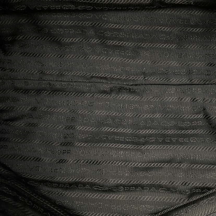 Prada Nappa Gaufre Satchel Grey Leather Very good condition - Model View