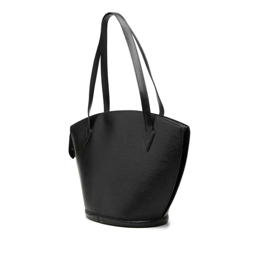 Louis Vuitton Epi Saint Jacques GM Long Strap Black Leather Good condition - Back View