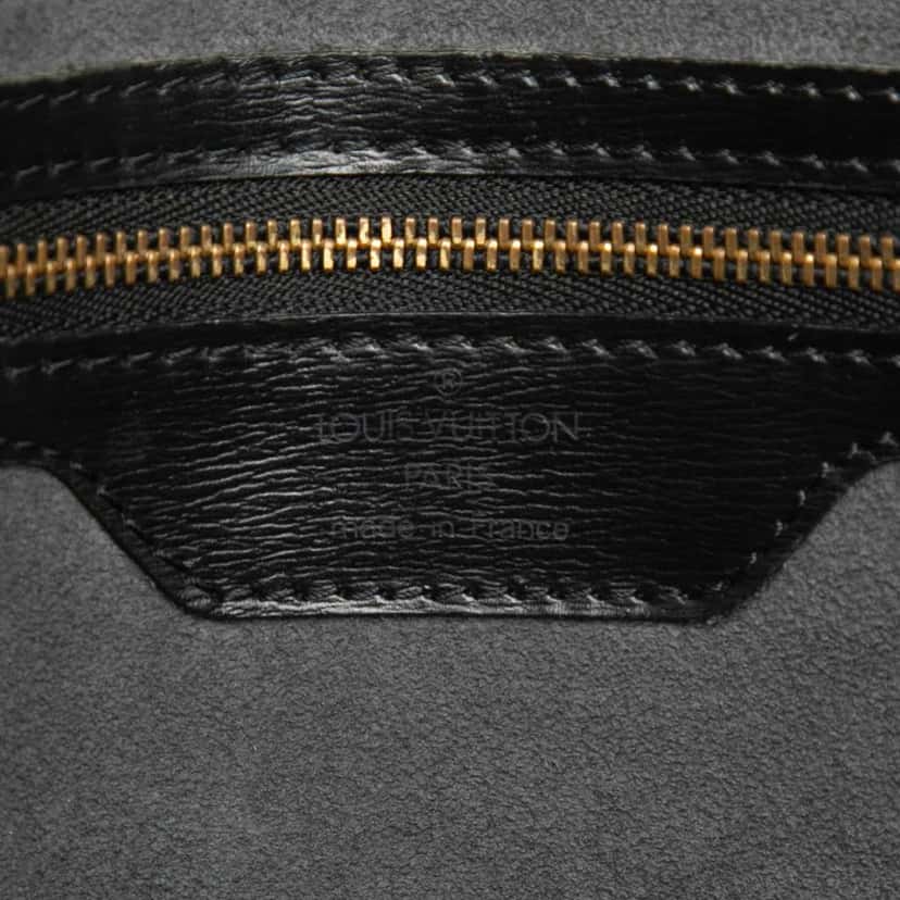 Louis Vuitton Epi Saint Jacques GM Long Strap Black Leather Good condition - Box View