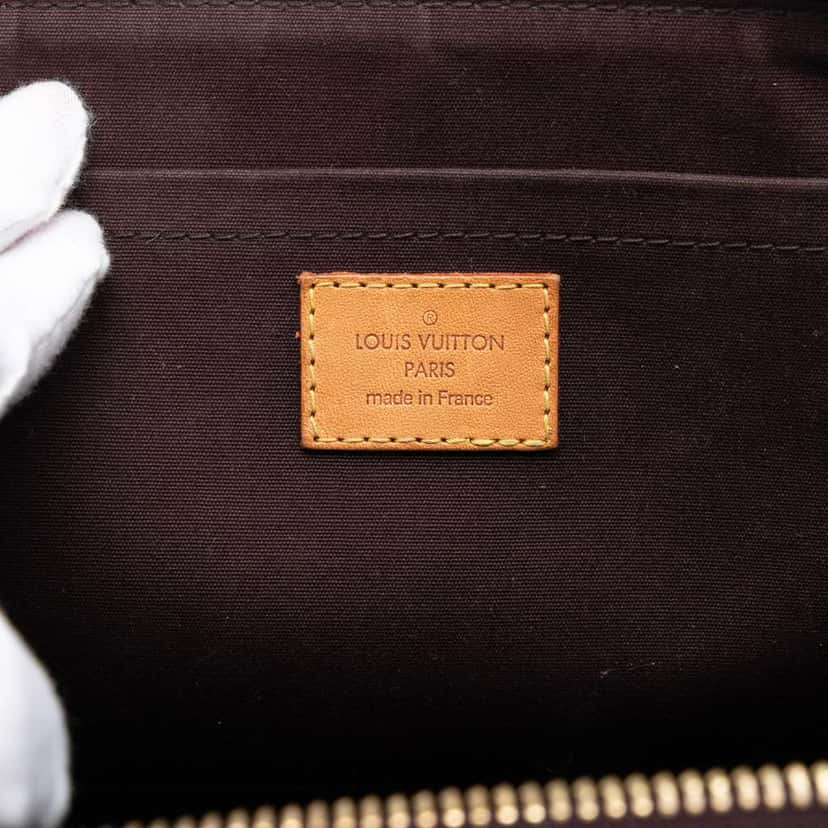 Louis Vuitton Monogram Vernis Rosewood Avenue Purple Leather Very good condition - Box View