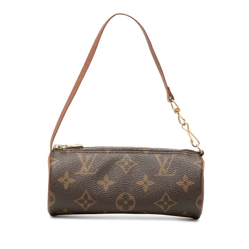 Louis Vuitton Monogram Papillon Pochette Brown Very good condition - Front View