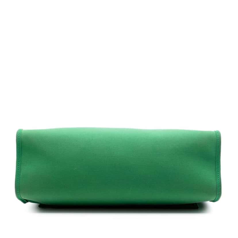 Hermès Toile Herbag Zip 31 Green Canvas Very good condition - Inside View