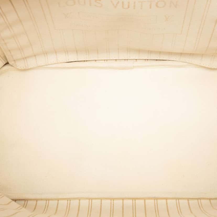 Louis Vuitton Damier Azur Neverfull MM White Very good condition - Model View
