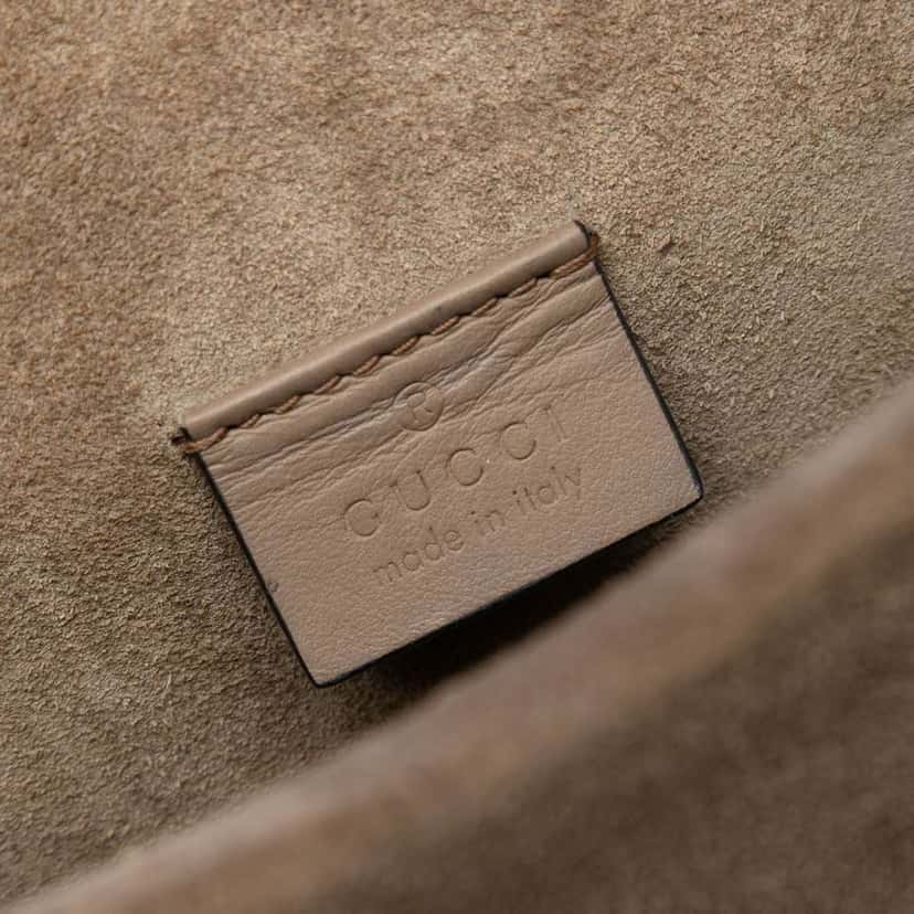Gucci Small GG Supreme Dionysus Crossbody Beige Very good condition - Box View