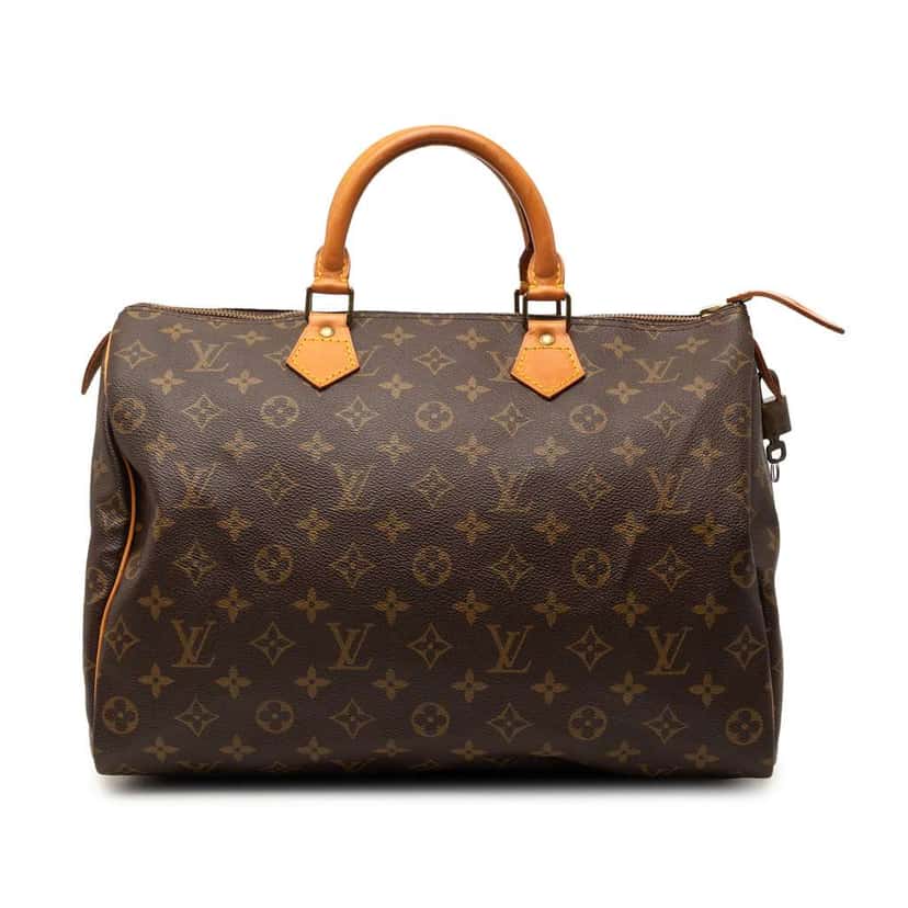 Louis Vuitton Monogram Speedy 35 Brown Very good condition - Front View