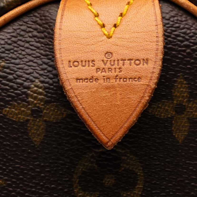 Louis Vuitton Monogram Speedy 35 Brown Very good condition - Box View