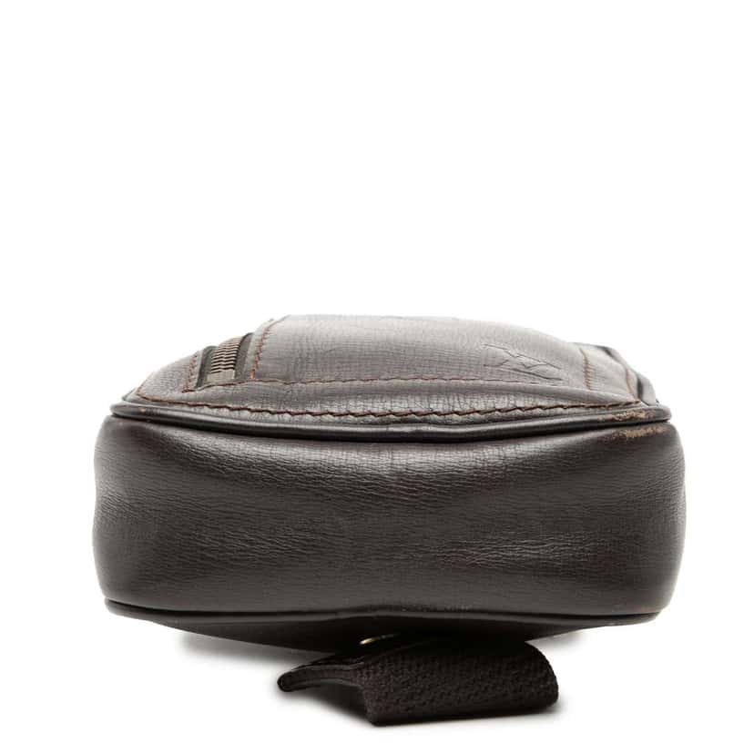 Louis Vuitton Utah Sioux Brown Leather Very good condition - Inside View