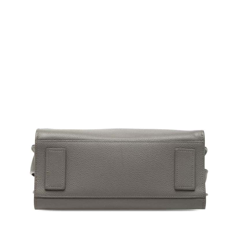 Saint Laurent Baby Grained Calfskin Sac de Jour Satchel Brown Leather Very good condition - Inside View