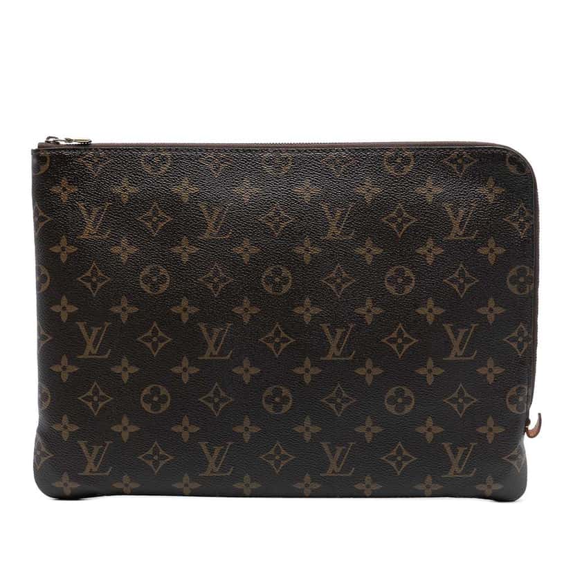 Louis Vuitton Monogram Etui Voyage MM Brown Very good condition - Front View