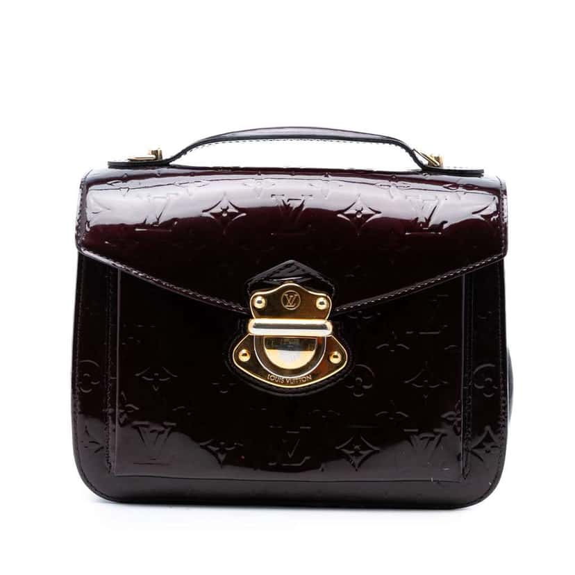 Louis Vuitton Monogram Vernis Mirada Purple Leather Very good condition - Front View