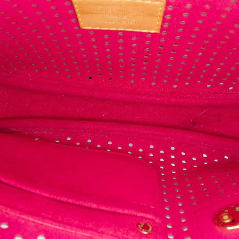 Louis Vuitton Monogram Perforated Pochette Accessoires Brown Very good condition - Model View