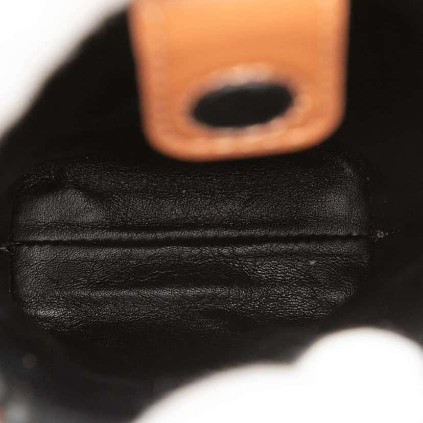 Loewe Leather Elephant Pocket Crossbody Brown Leather Very good condition - Model View