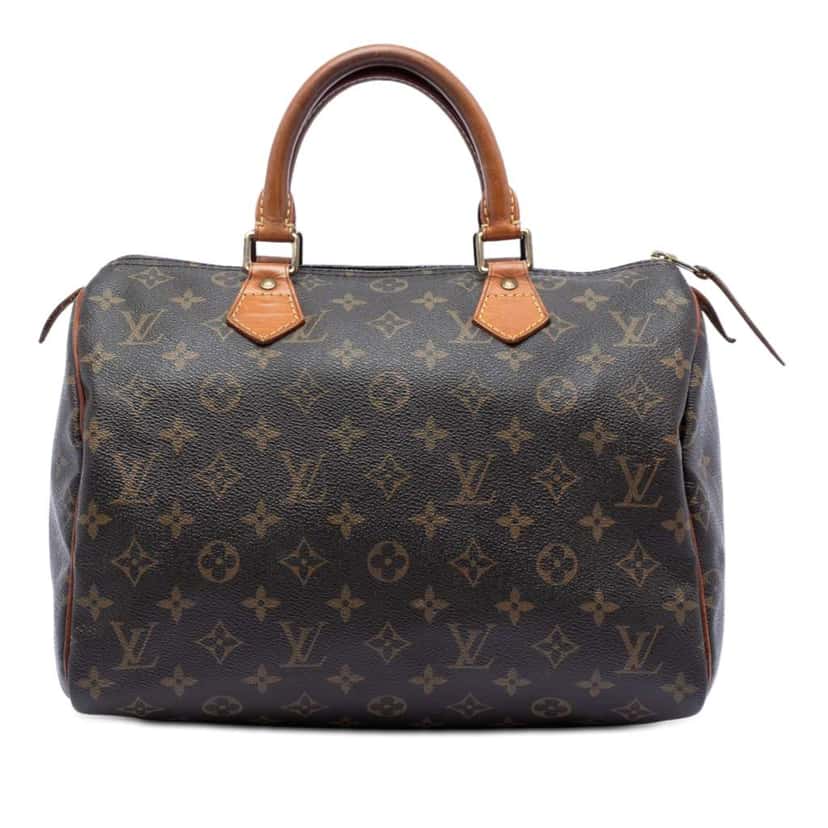 Louis Vuitton Monogram Speedy 30 Brown Very good condition - Front View