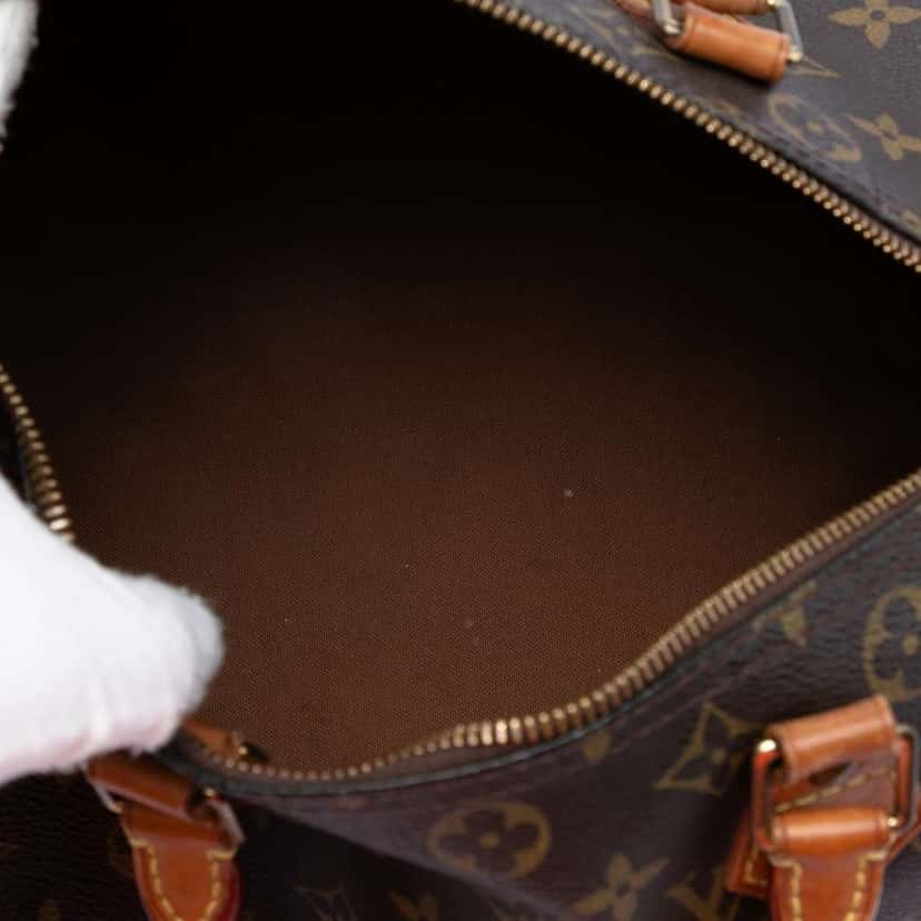 Louis Vuitton Monogram Speedy 30 Brown Very good condition - Model View