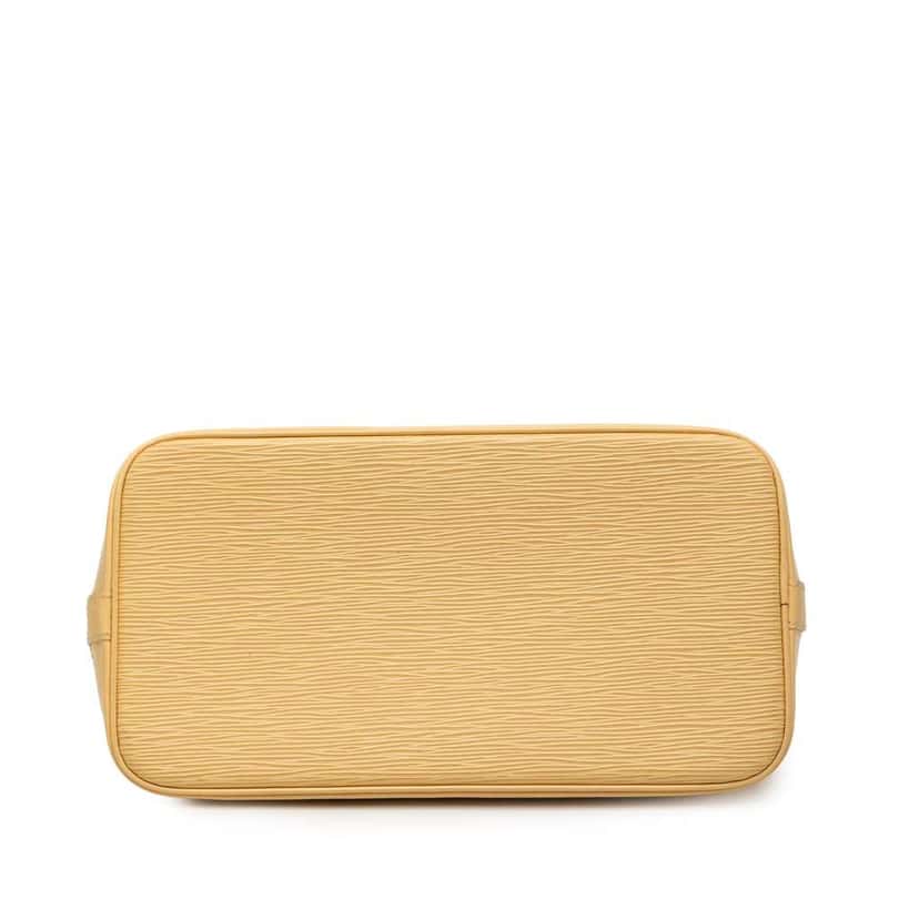 Louis Vuitton Epi Alma PM Yellow Leather Very good condition - Inside View