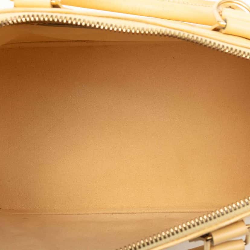 Louis Vuitton Epi Alma PM Yellow Leather Very good condition - Model View