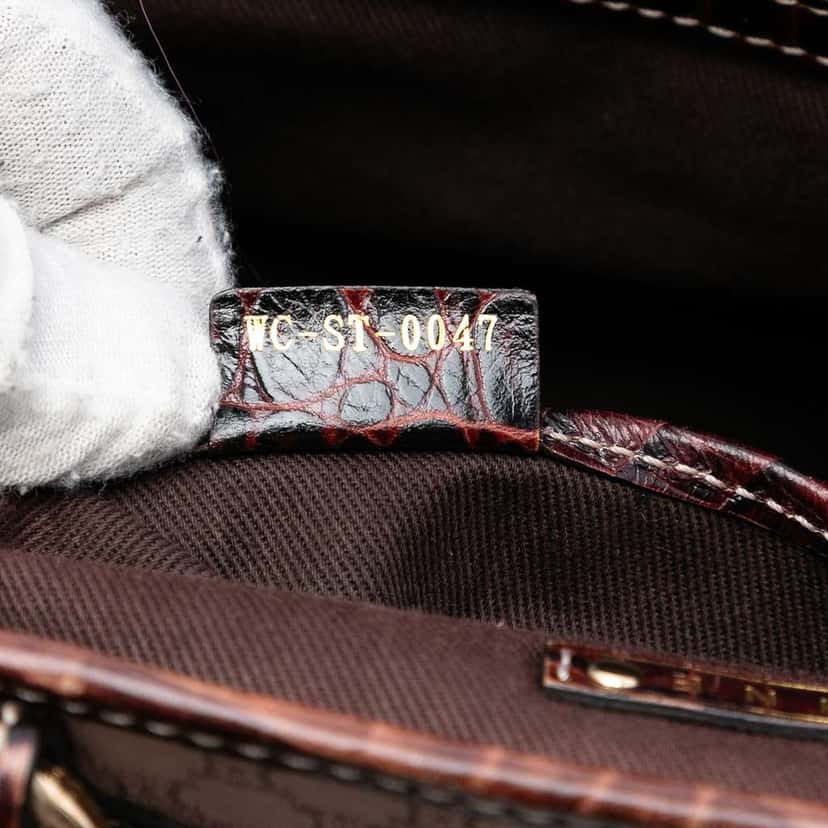 Celine Macadam Canvas Boogie Handbag Beige Canvas Very good condition - Box View