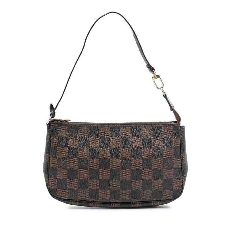 Louis Vuitton Damier Ebene Pochette Accessoires Brown Very good condition - Front View