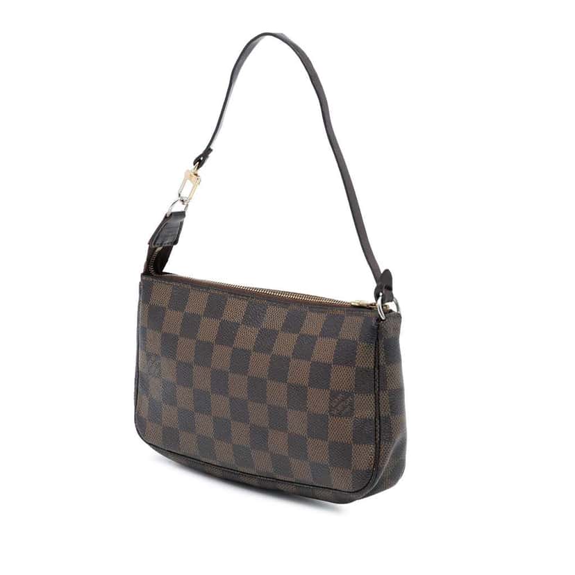 Louis Vuitton Damier Ebene Pochette Accessoires Brown Very good condition - Back View