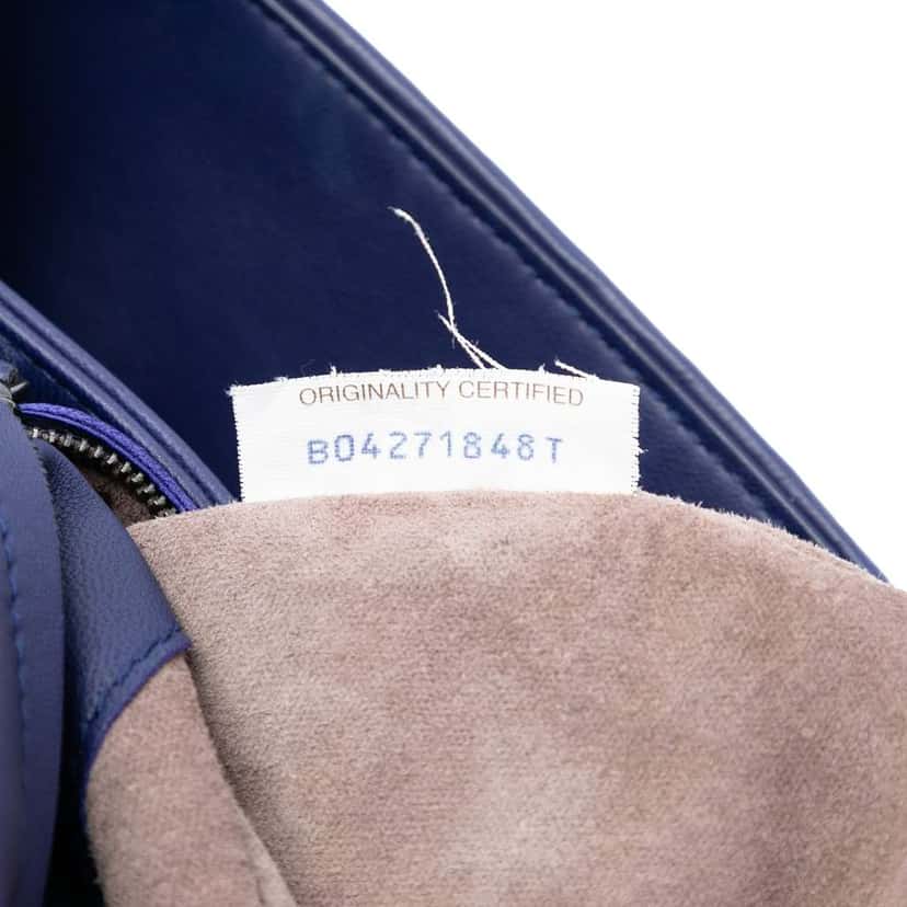 Bottega Veneta Medium Nappa Intrecciato Olimpia Shoulder Bag Blue Leather Very good condition - Box View