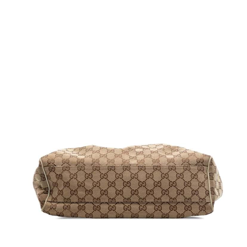 Gucci Medium GG Canvas Sukey Tote Beige Canvas Very good condition - Inside View
