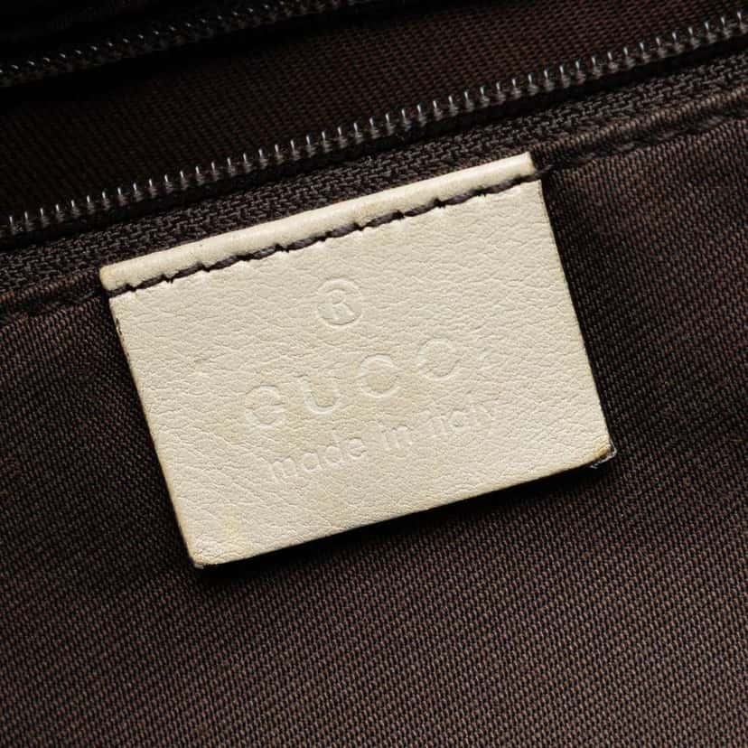 Gucci Medium GG Canvas Sukey Tote Beige Canvas Very good condition - Box View