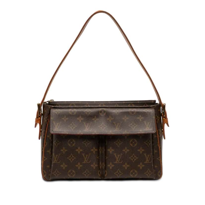 Louis Vuitton Monogram Viva Cite GM Brown Very good condition - Front View