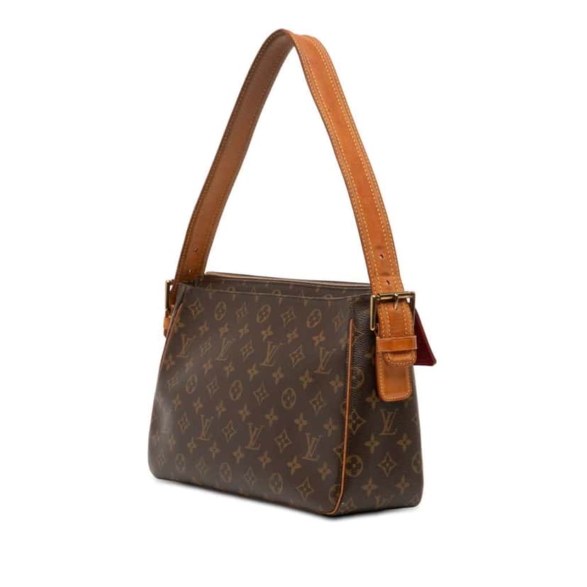 Louis Vuitton Monogram Viva Cite GM Brown Very good condition - Back View