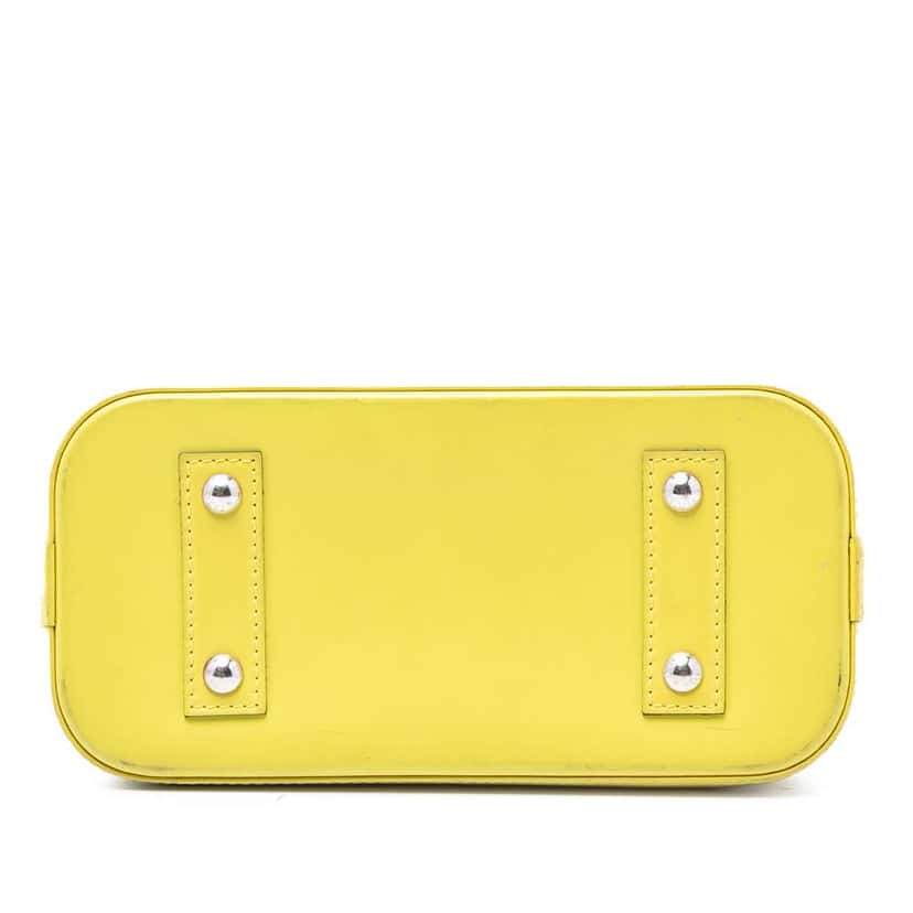 Louis Vuitton Epi Alma BB Yellow Leather Very good condition - Inside View
