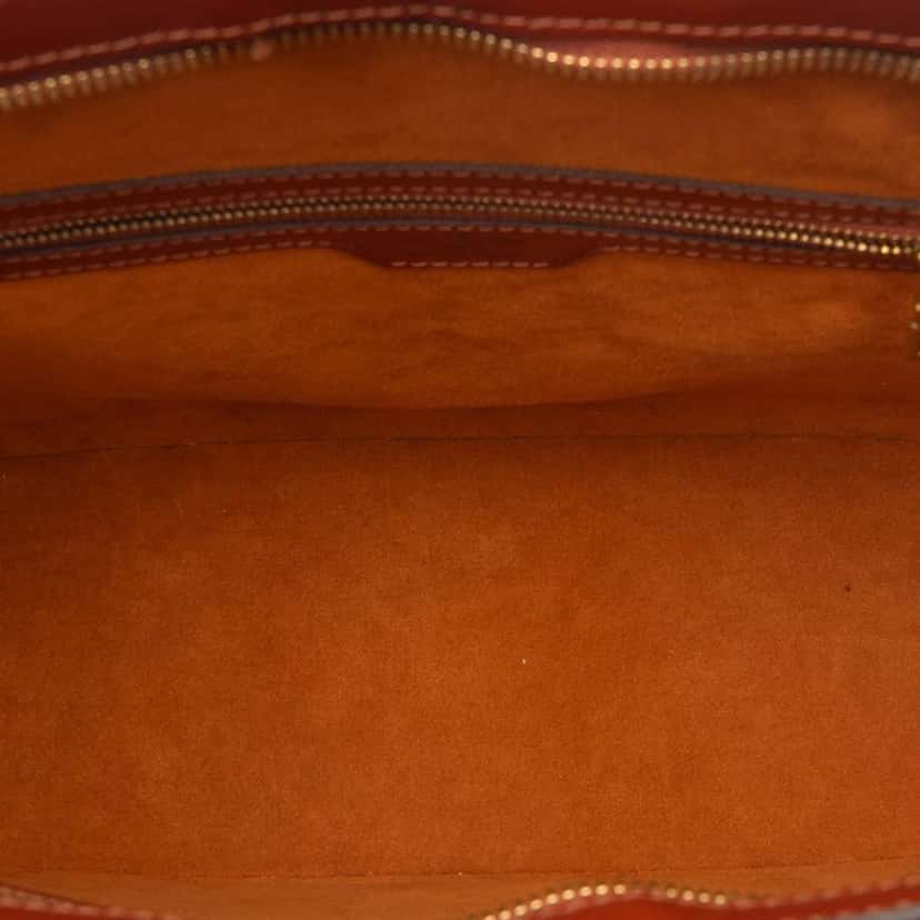 Louis Vuitton Epi Lussac Brown Leather Very good condition - Model View