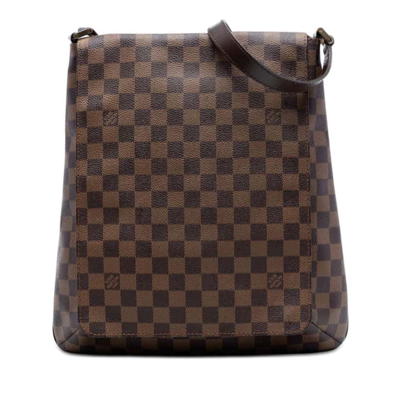 Louis Vuitton Damier Ebene Musette Salsa GM Brown Very good condition - Front View