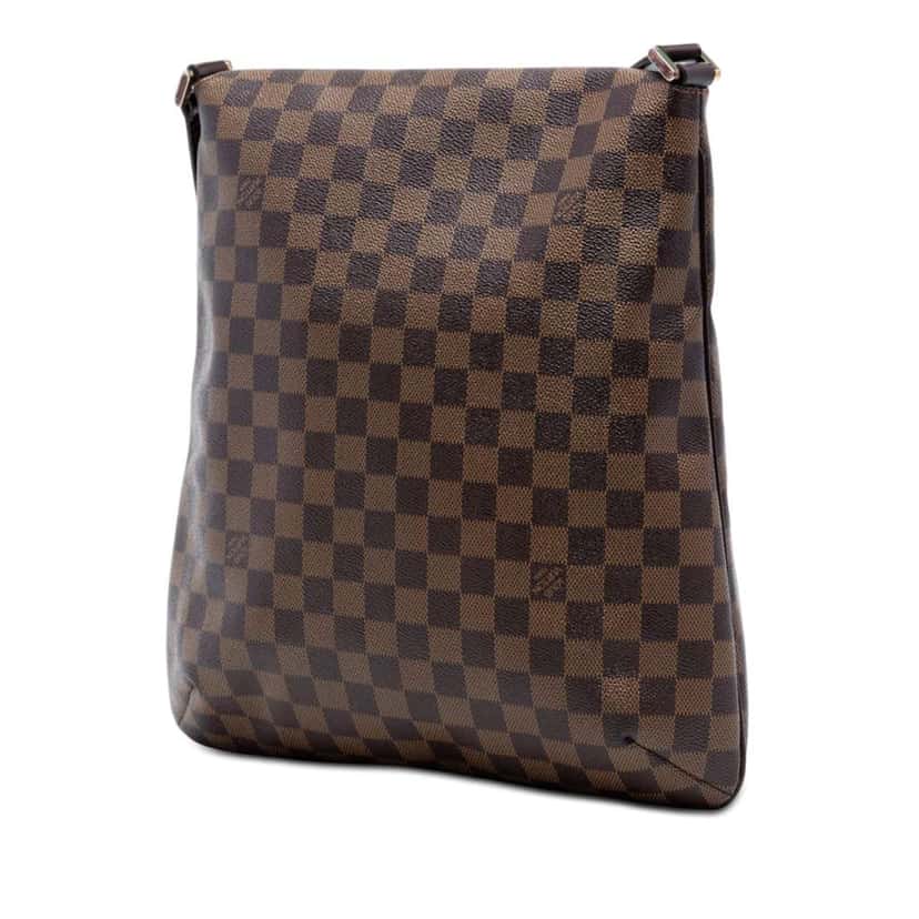 Louis Vuitton Damier Ebene Musette Salsa GM Brown Very good condition - Back View