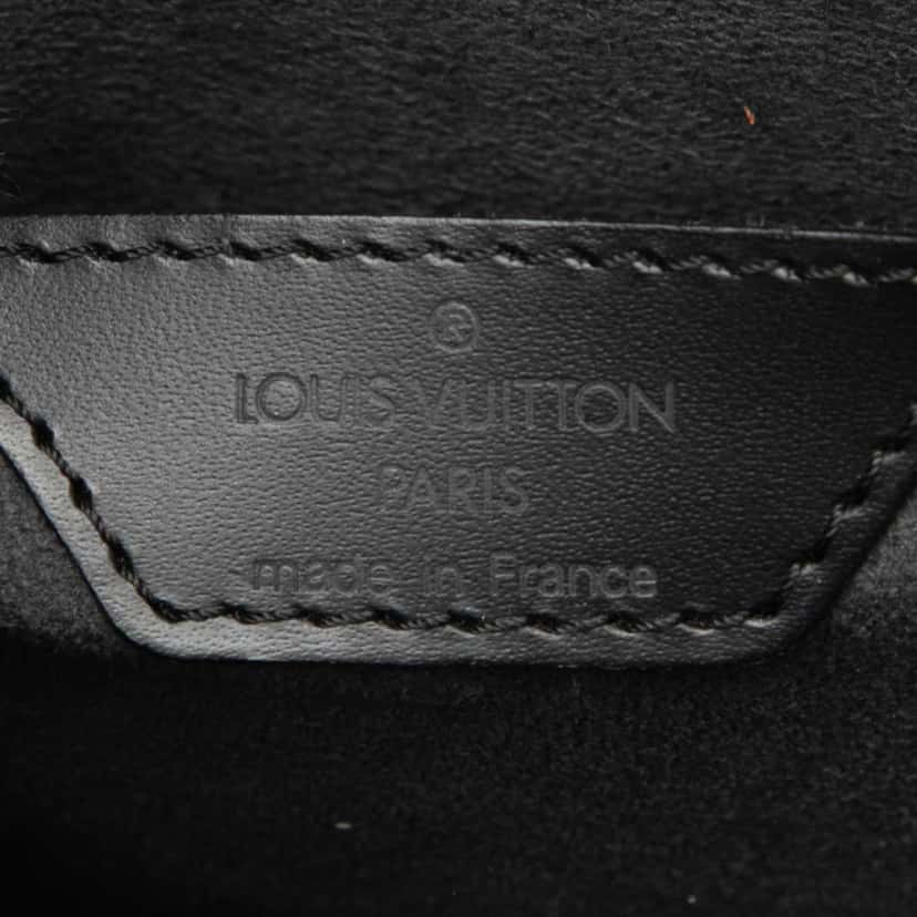 Louis Vuitton Epi Saint Jacques PM Long Strap Black Leather Very good condition - Box View