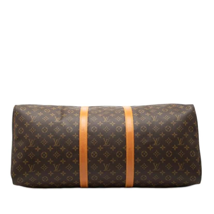 Louis Vuitton Monogram Keepall 60 Brown Good condition - Inside View