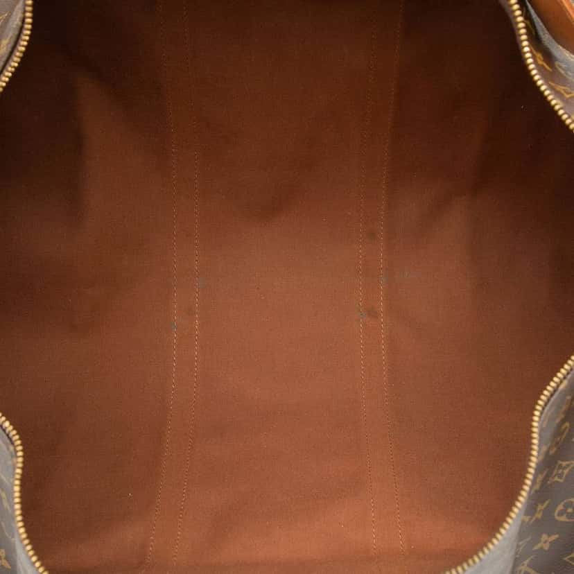 Louis Vuitton Monogram Keepall 60 Brown Good condition - Model View