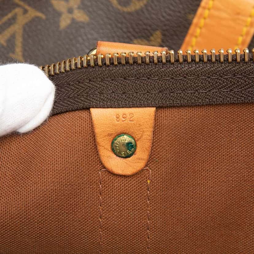 Louis Vuitton Monogram Keepall 60 Brown Good condition - Box View