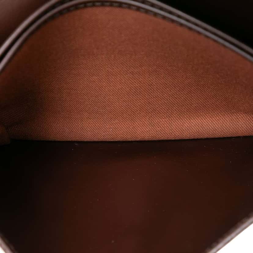 Burberry Haymarket Check Canvas Clutch Beige Canvas Very good condition - Model View