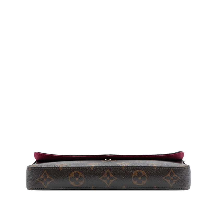 Louis Vuitton Monogram Pochette Felicie Brown Very good condition - Inside View