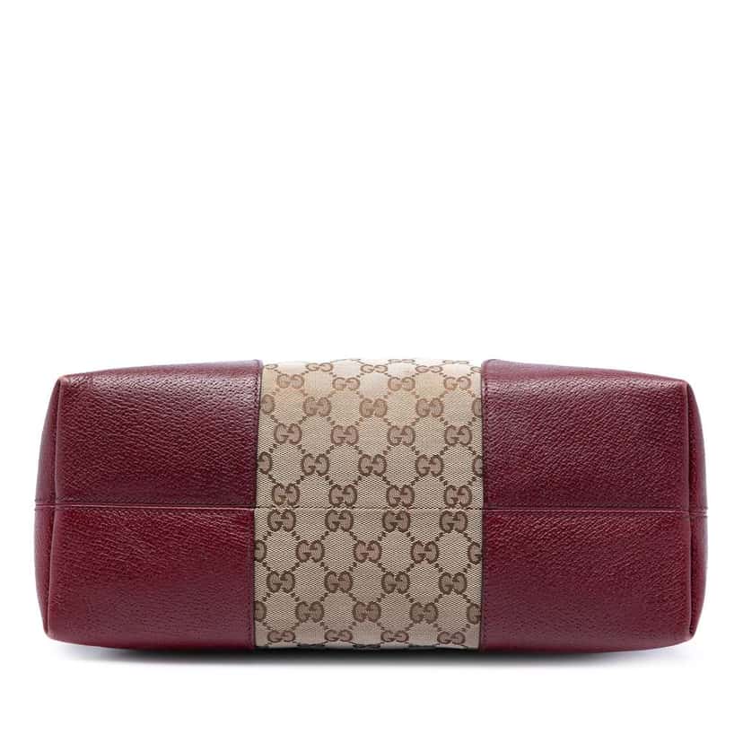 Gucci Medium GG Canvas Bree Dome Tote Beige Canvas Very good condition - Inside View