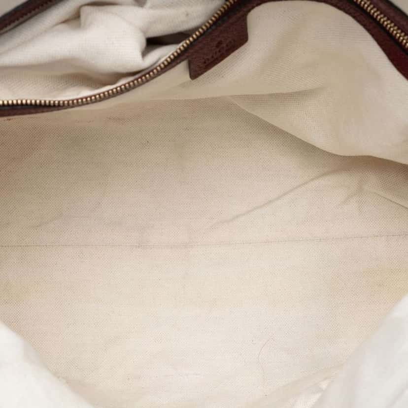 Gucci Medium GG Canvas Bree Dome Tote Beige Canvas Very good condition - Model View