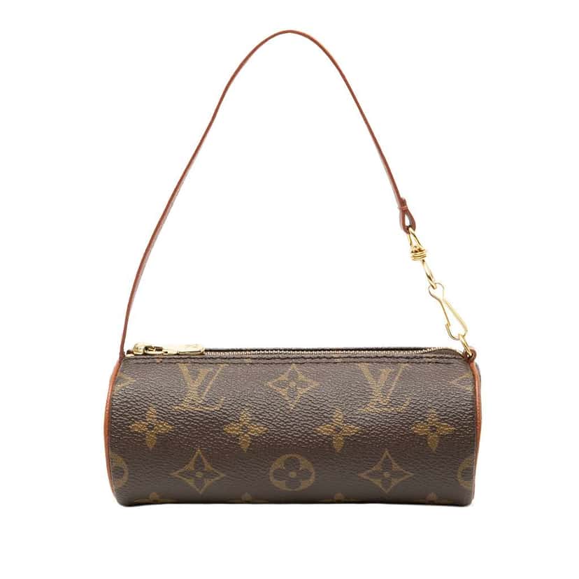 Louis Vuitton Monogram Papillon Pochette Brown Very good condition - Front View