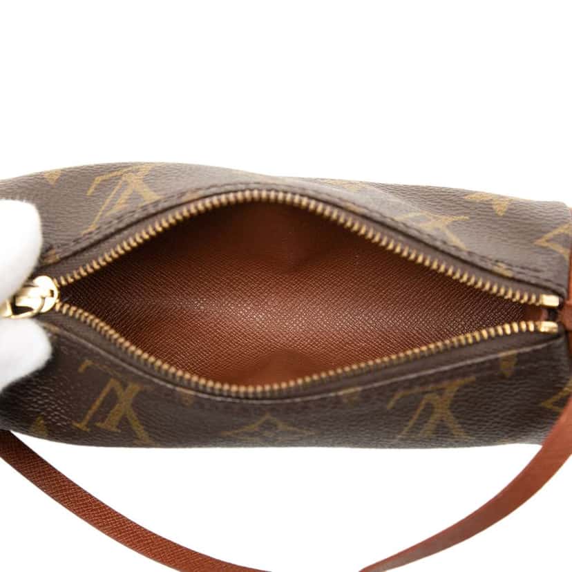 Louis Vuitton Monogram Papillon Pochette Brown Very good condition - Model View