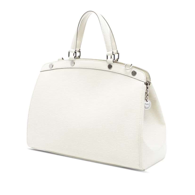 Louis Vuitton Epi Brea MM White Leather Very good condition - Back View
