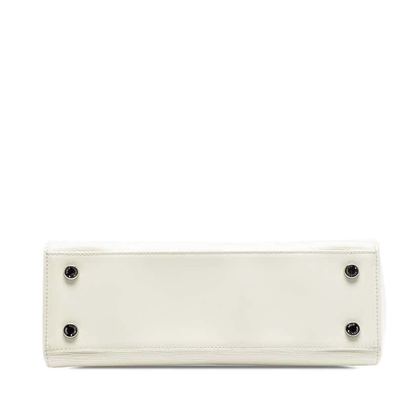 Louis Vuitton Epi Brea MM White Leather Very good condition - Inside View