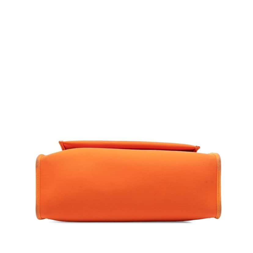 Hermès Toile Herbag Zip 31 Orange Canvas Very good condition - Inside View