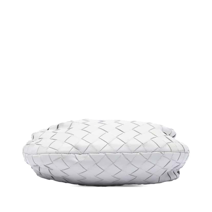 Bottega Veneta Mini Nappa Intrecciato Jodie White Leather Very good condition - Inside View