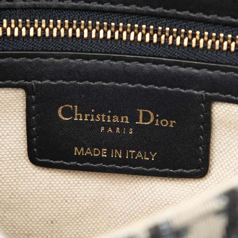 Dior Oblique Canvas Saddle Bag Blue Canvas Very good condition - Box View