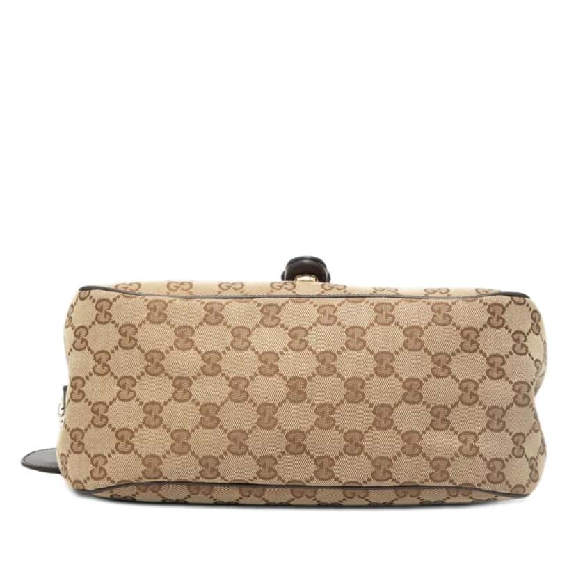 Gucci GG Canvas Sukey Crossbody Beige Canvas Very good condition - Inside View