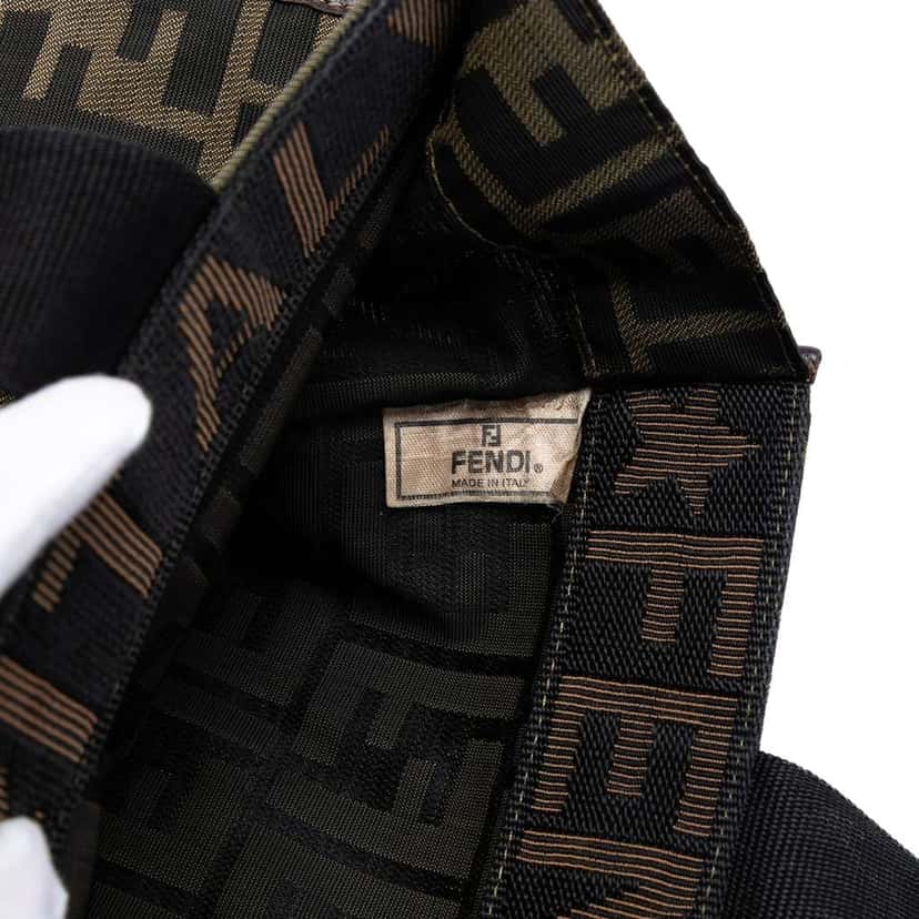 Fendi Zucca Canvas Shopping Tote Brown Canvas Very good condition - Box View